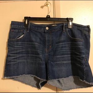 Old Navy blue denim shorts